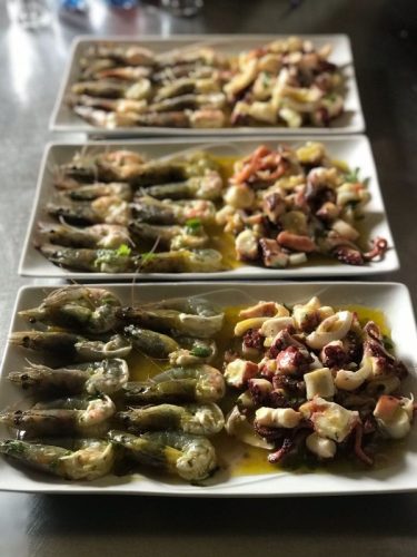 crudo seafood lezhe